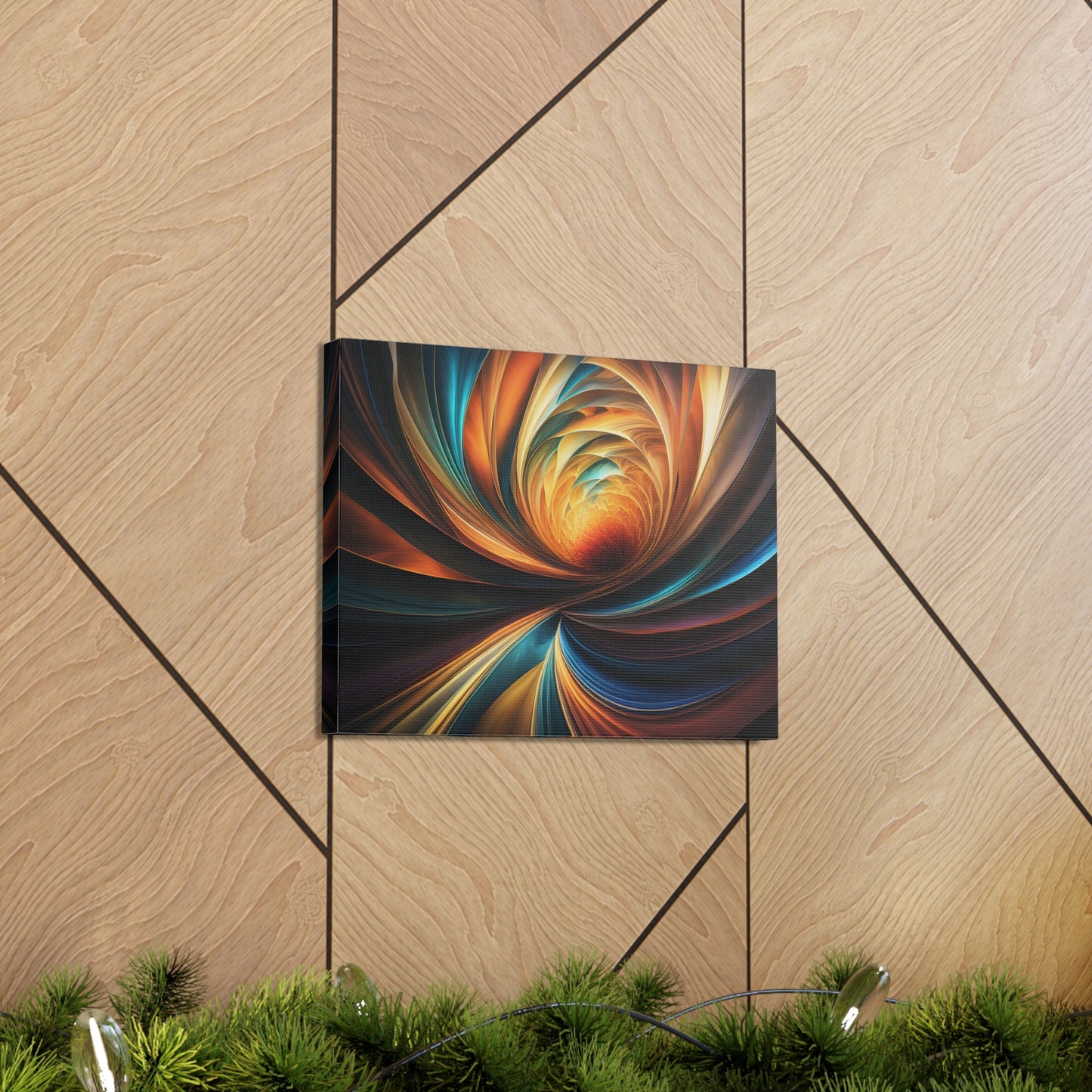 Serene Pathways: Abstract Wall Décor