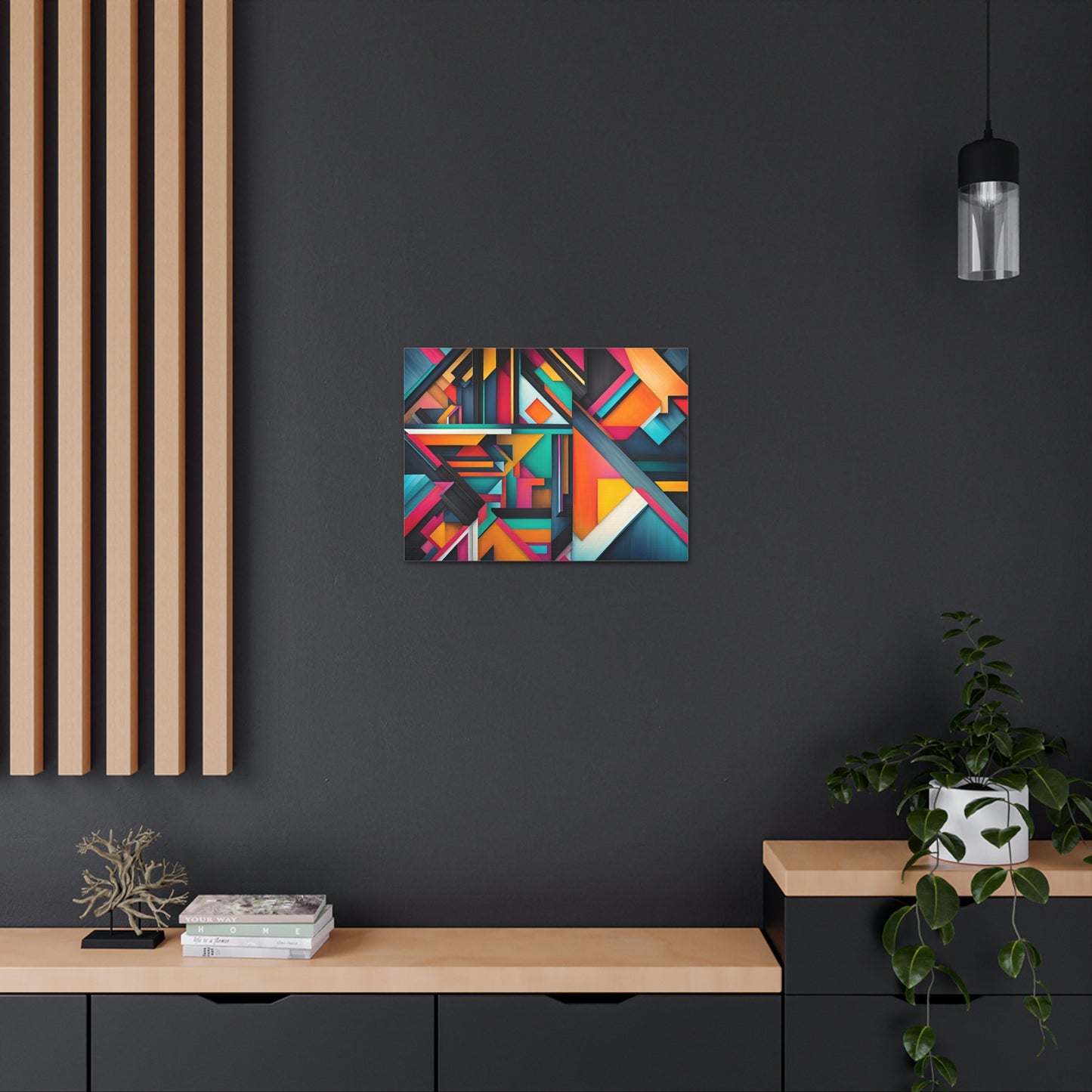 Enchanted Spectrum: Abstract Wall Décor