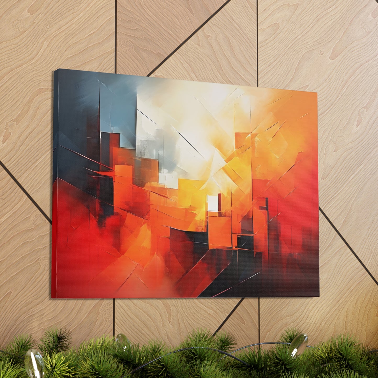 Autumn Essence: Abstract Wall Décor