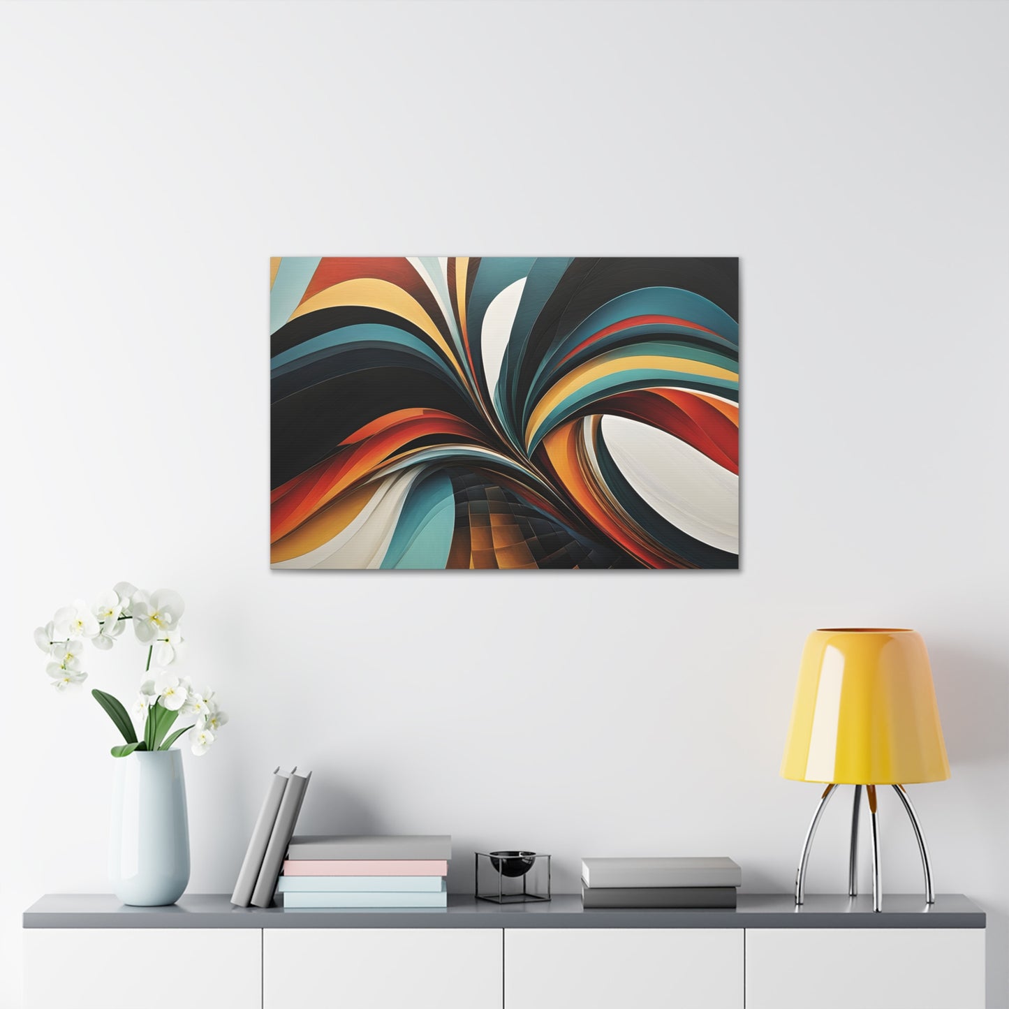 Spectrum Harmony: Abstract Wall Décor