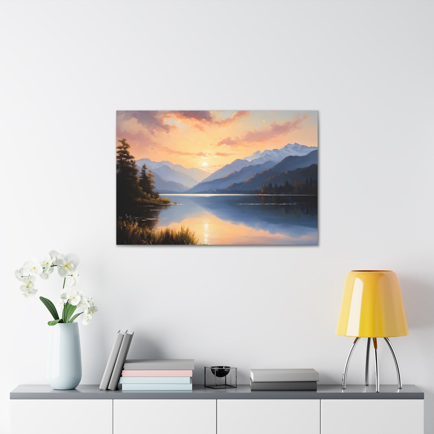 Whispering Glade: Classic Oil Painting Wall Décor