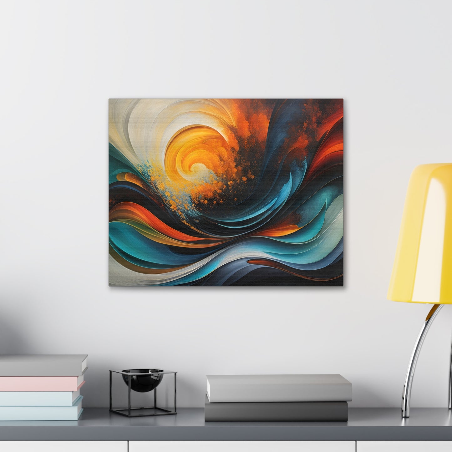 Starlit Spectrum: Abstract Wall Décor