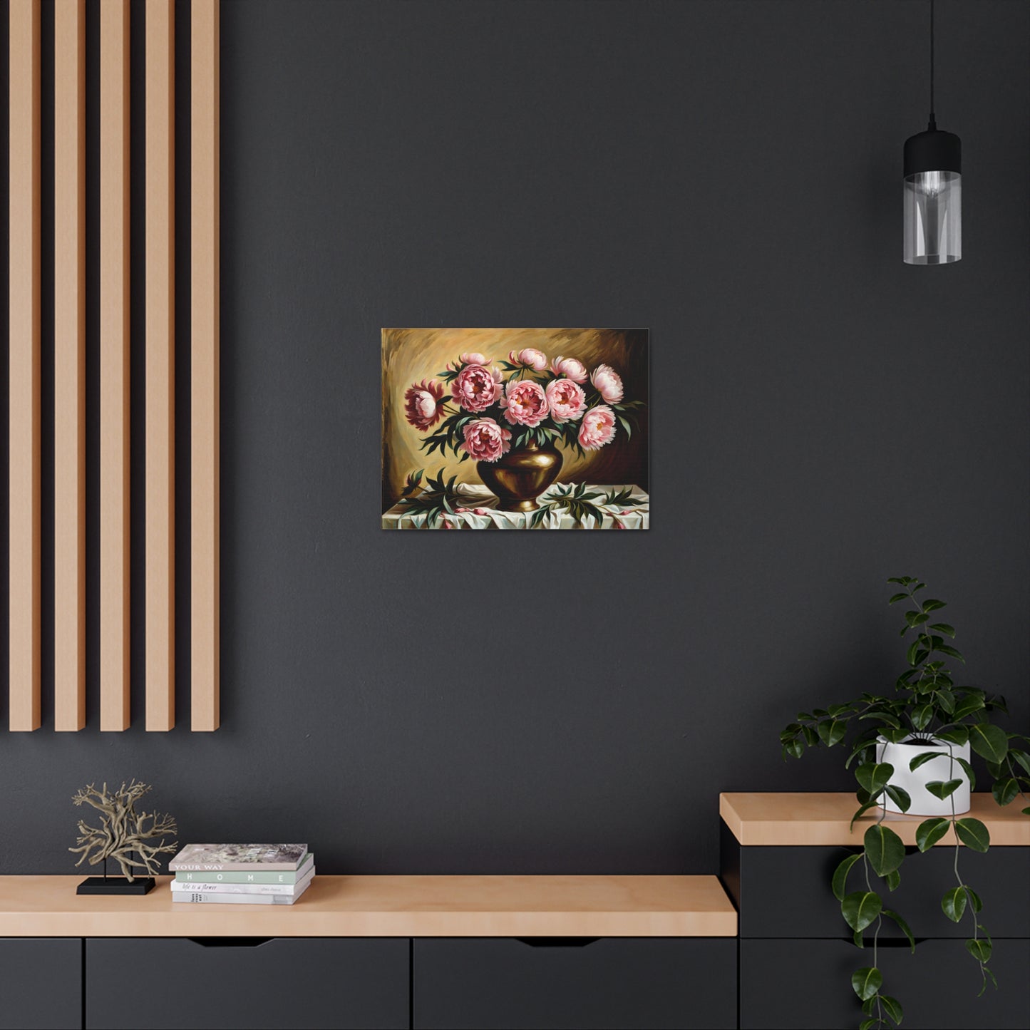 Floral Bloom: Classic Oil Painting Wall Décor