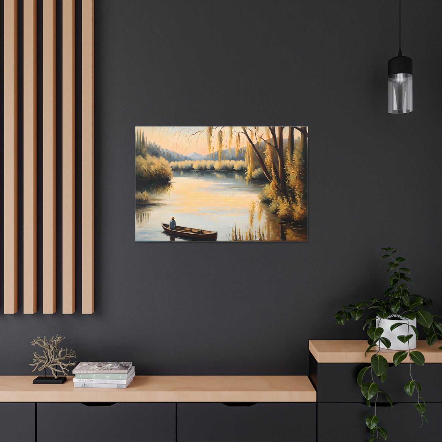 Enchanted Brook: Classic Oil Painting Wall Décor