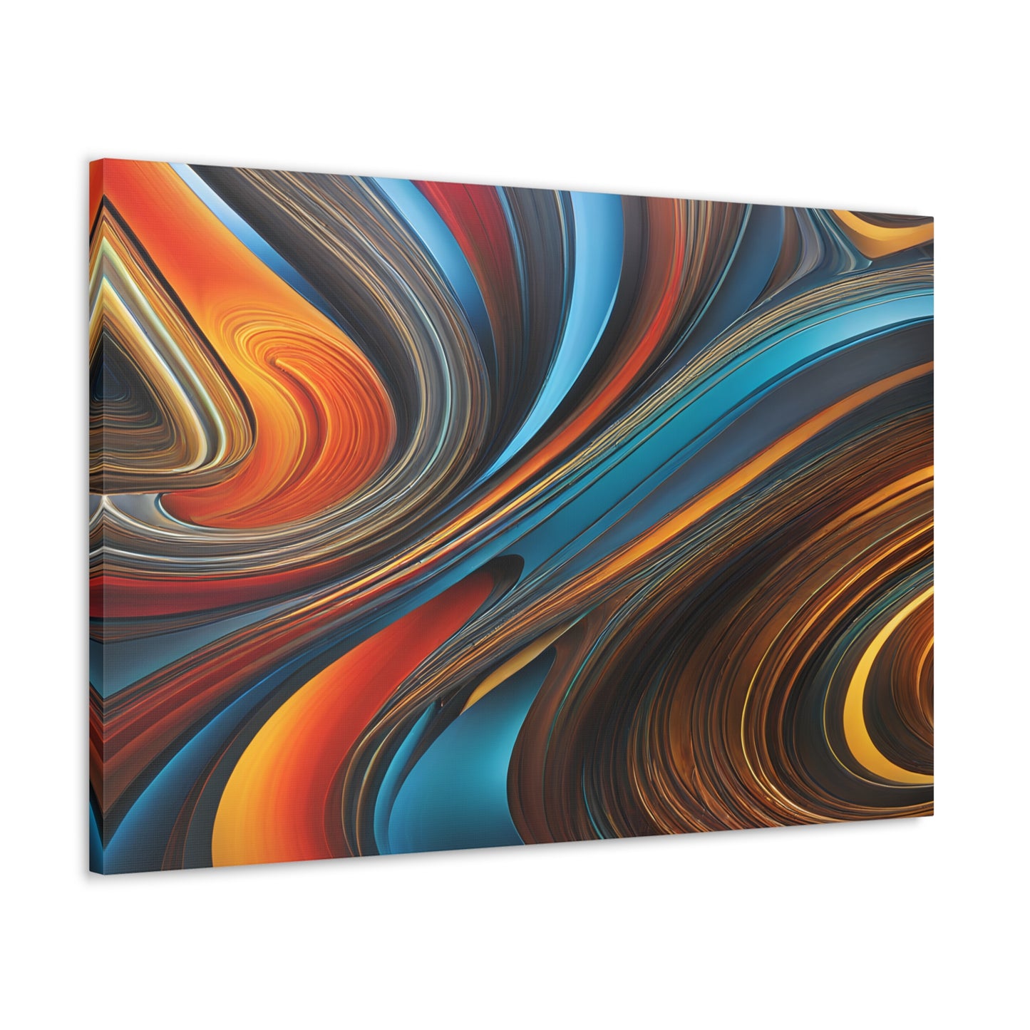 Enigmatic Waves: Abstract Wall Décor