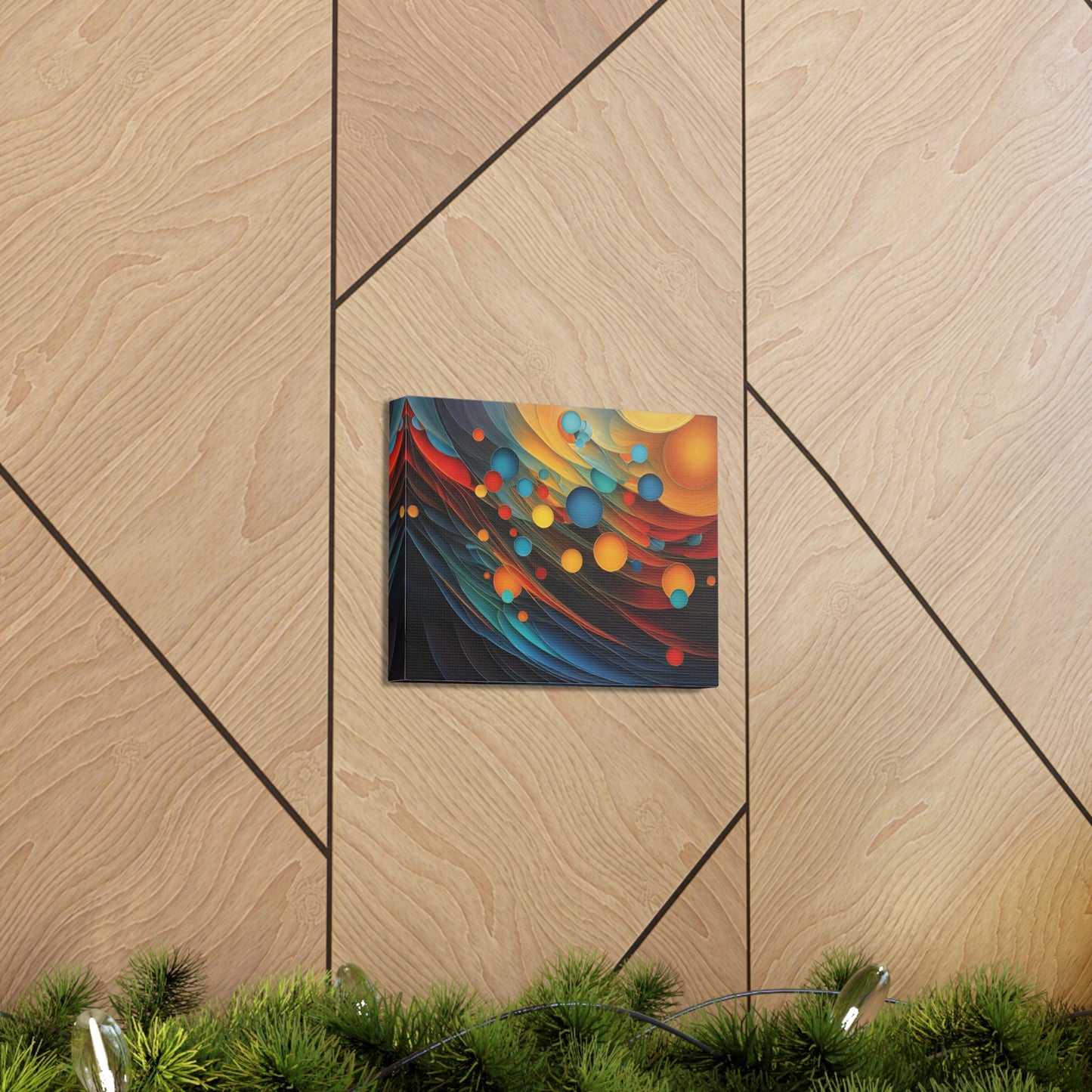 Serene Symphony: Abstract Wall Décor