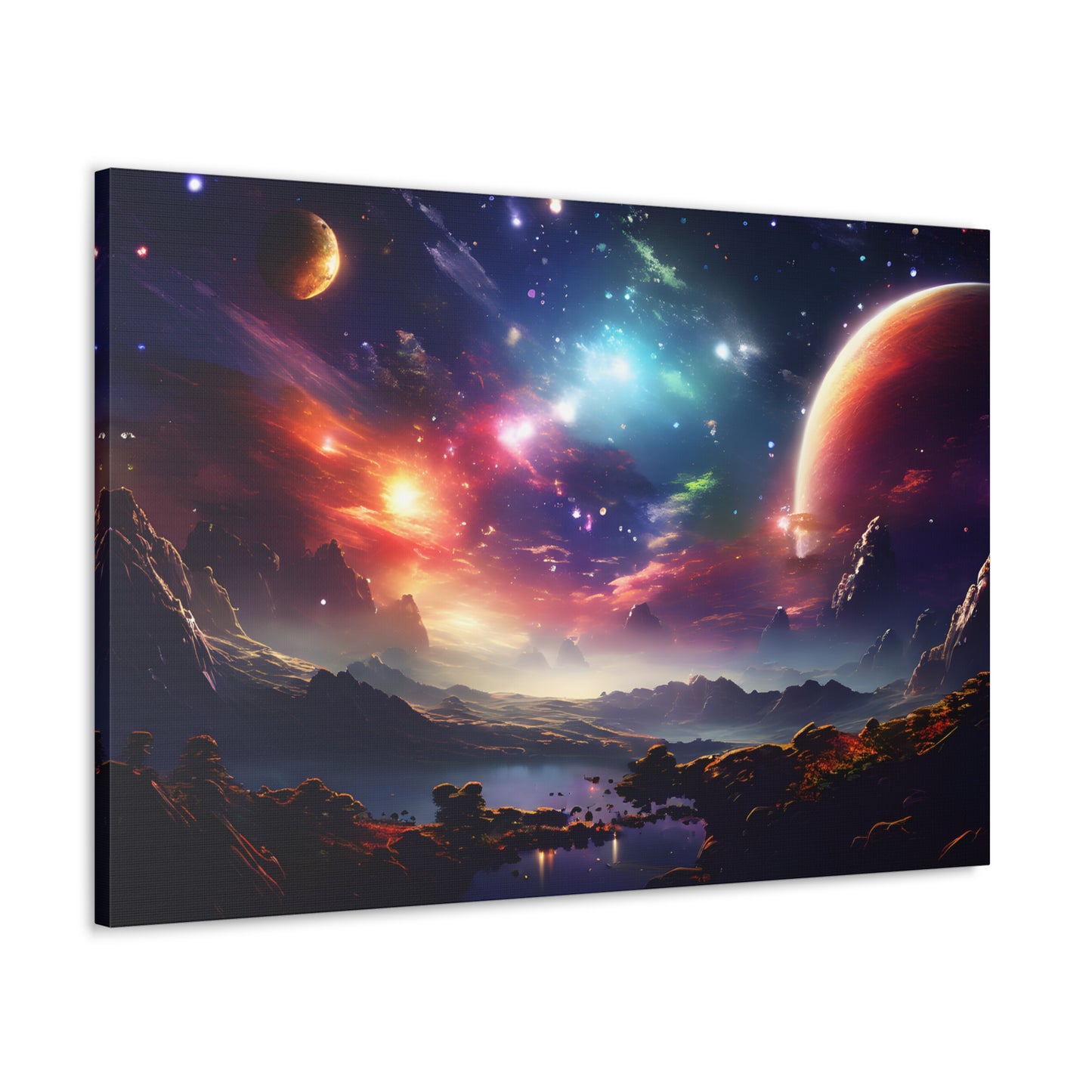 Galactic Gateway: Space Wall Décor