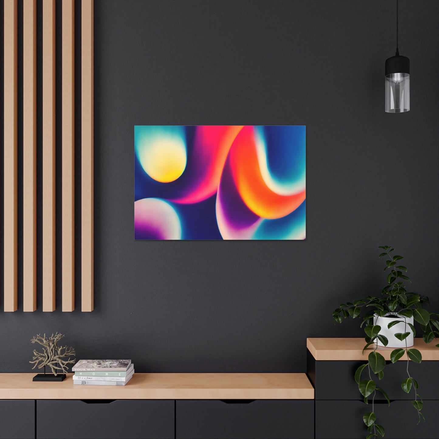 Harmony of Hues: Abstract Colors Wall Décor