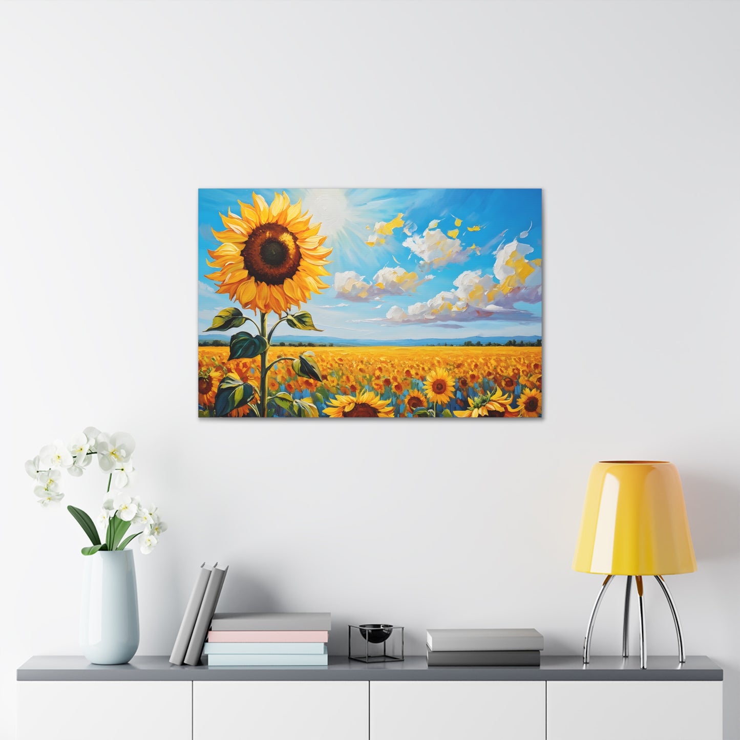 Dawn’s Glow: Classic Oil Painting Wall Décor