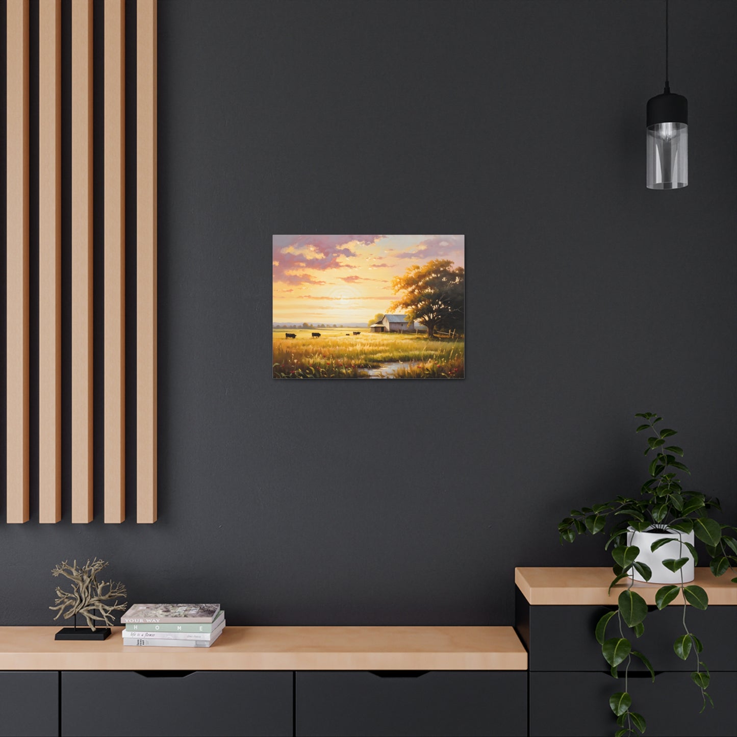 Dawn’s Whisper: Classic Oil Painting Wall Décor