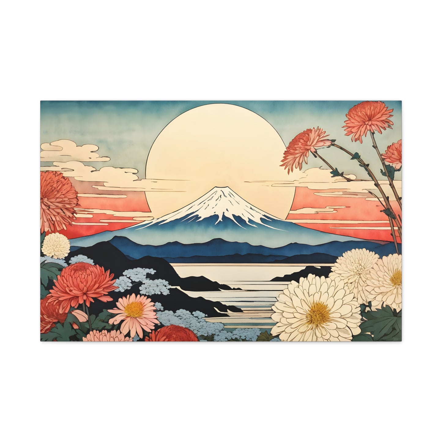 Mount Fuji Majesty: Ukiyo-e Wall Décor