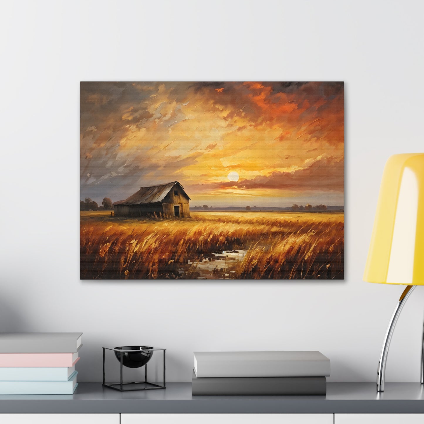 Tranquil Path: Classic Oil Painting Wall Décor