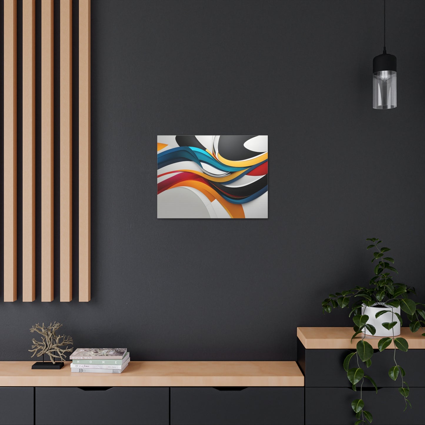 Ethereal Wave: Abstract Wall Décor