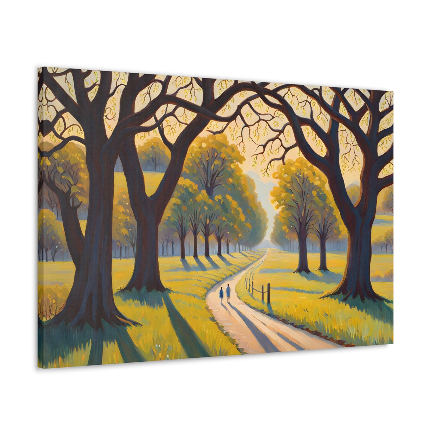 Forest Pathway: Classic Oil Painting Wall Décor