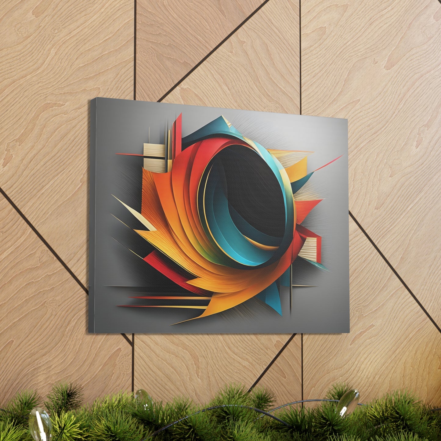 Infinite Spirals: Abstract Wall Décor