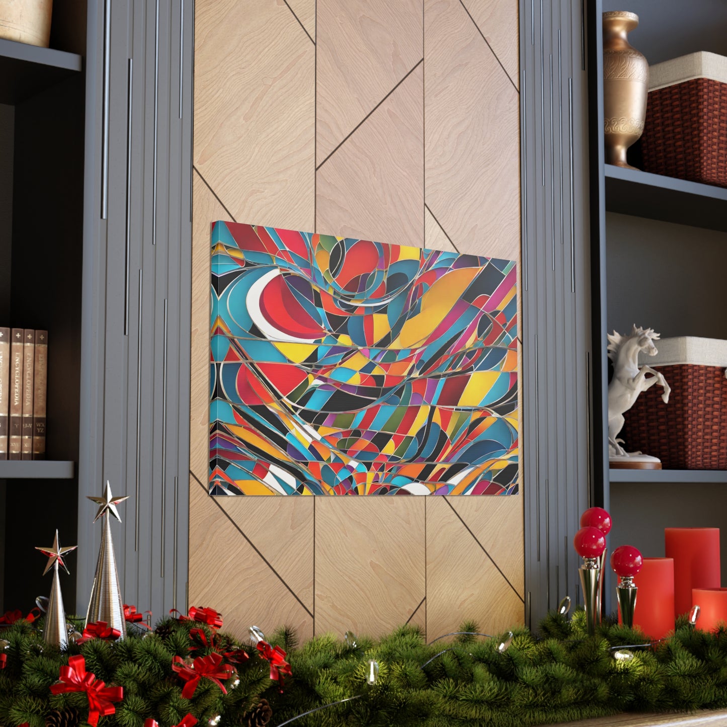 Celestial Melody: Abstract Wall Décor