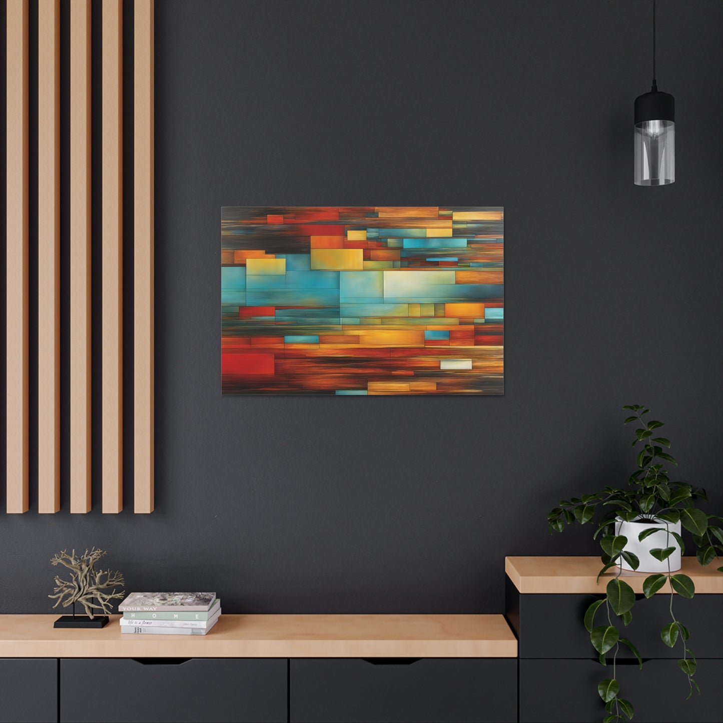 Vivid Whispers: Abstract Wall Décor