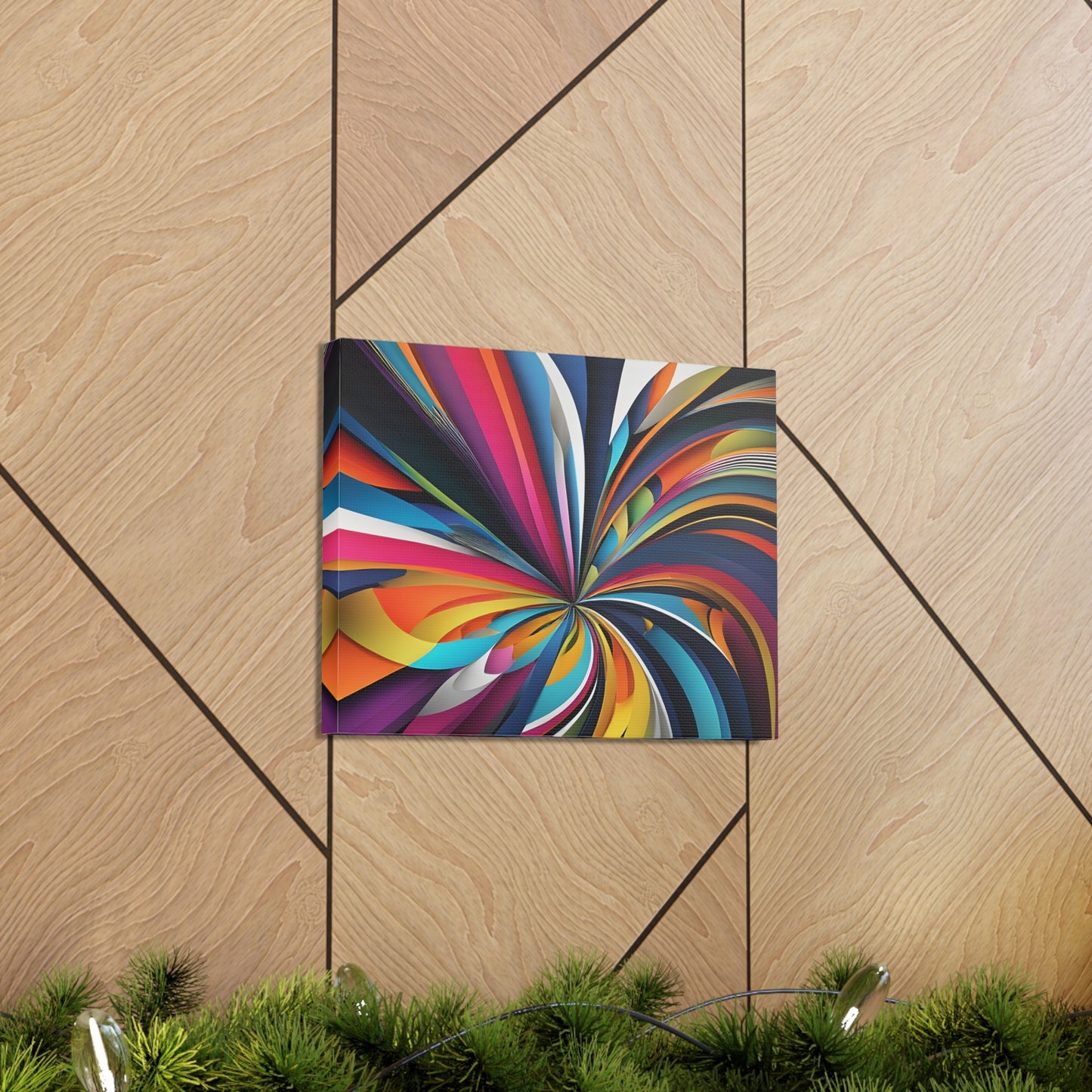 Illusory Whirl: Abstract Wall Décor