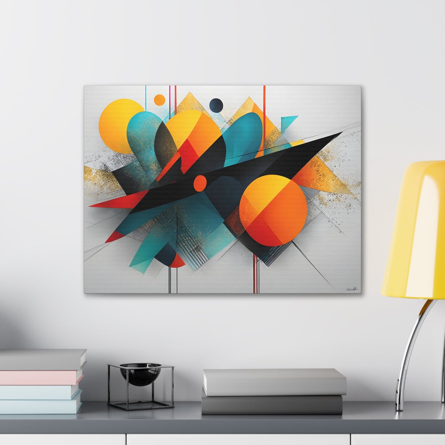 Lucid Fragments: Abstract Wall Décor