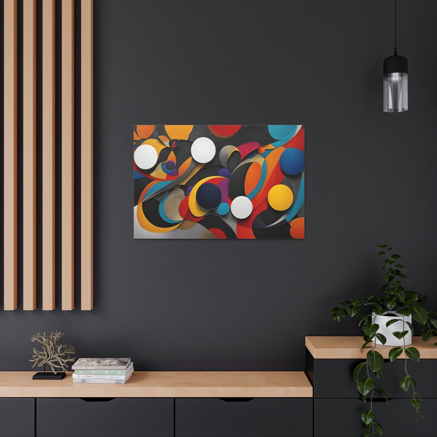 Stardust Serenade: Abstract Wall Décor