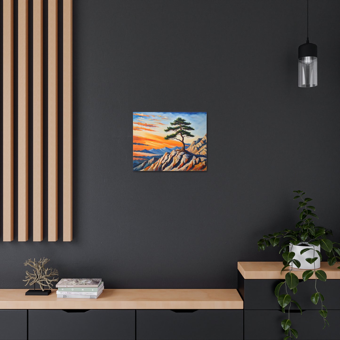 Warm Hues: Classic Oil Painting Wall Décor