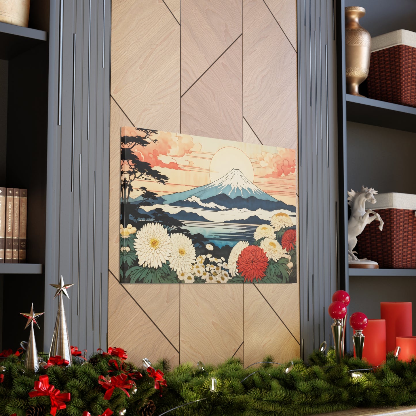 Enchanted Garden: Ukiyo-e Wall Décor