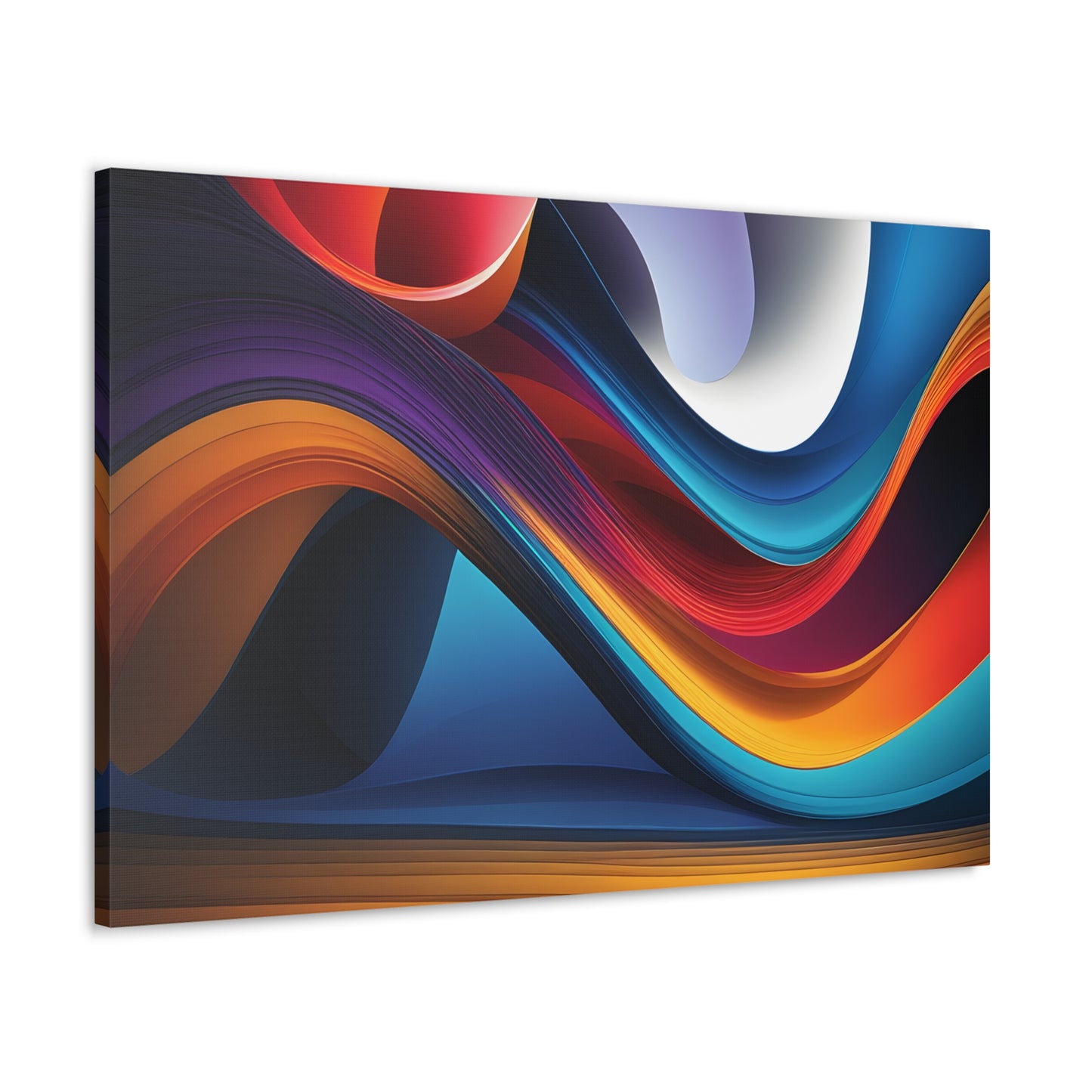 Enchanted Waves: Abstract Wall Décor