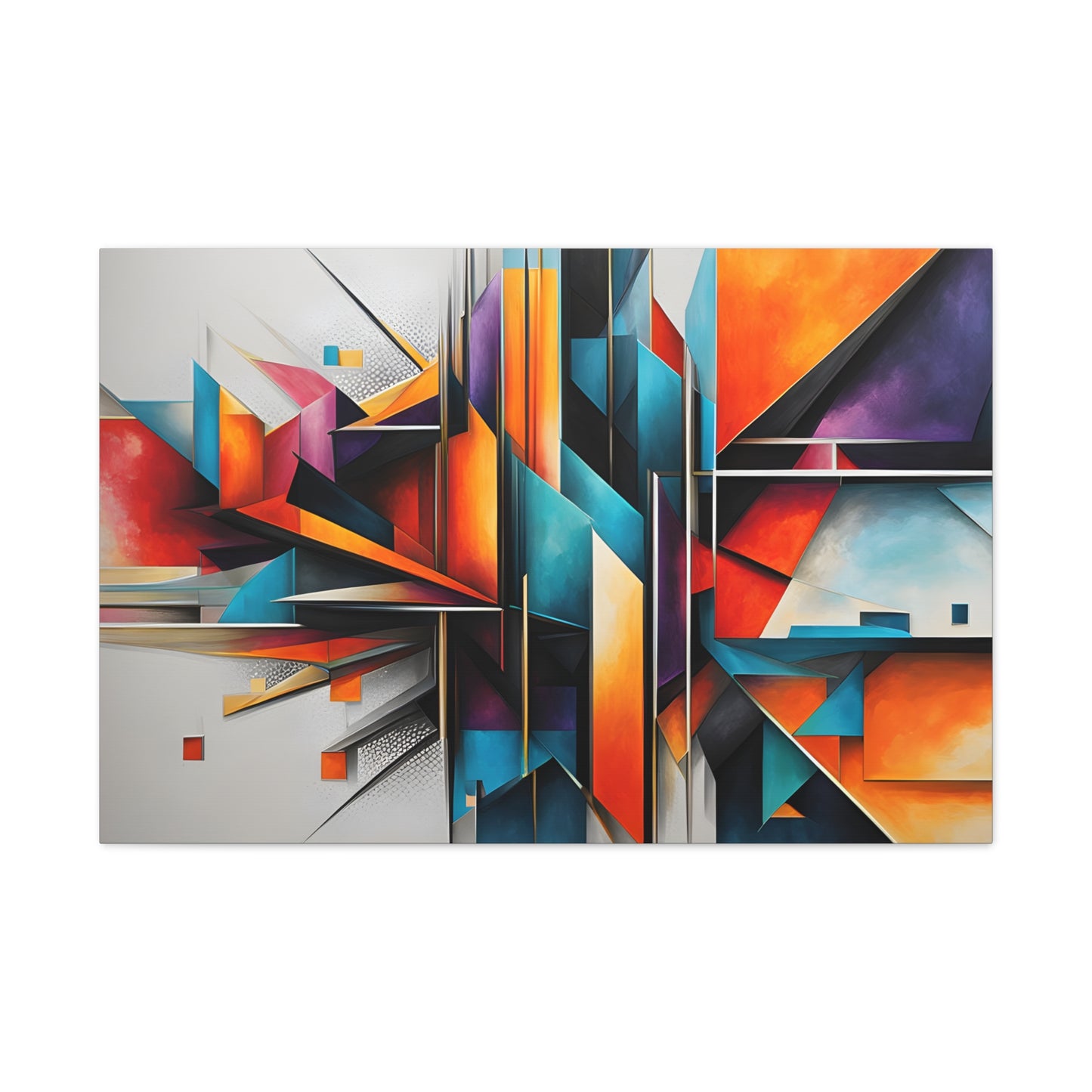 Radiant Fragments: Abstract Wall Décor