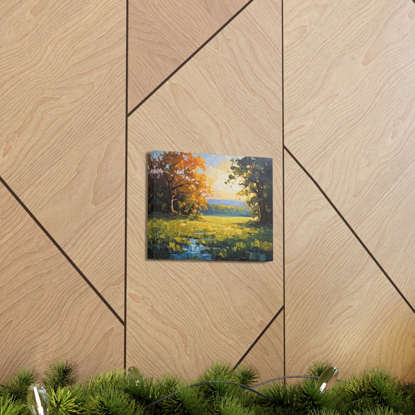 Enchanted Forest: Classic Oil Painting Wall Décor