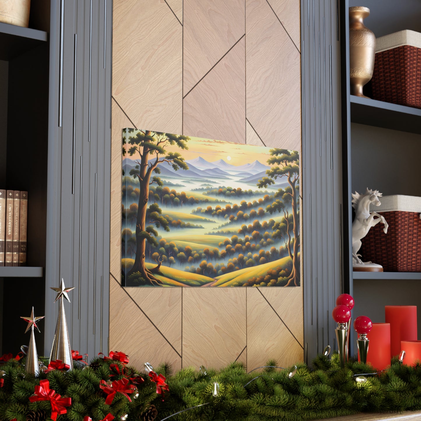 Enchanted Forest: Classic Oil Painting Wall Décor