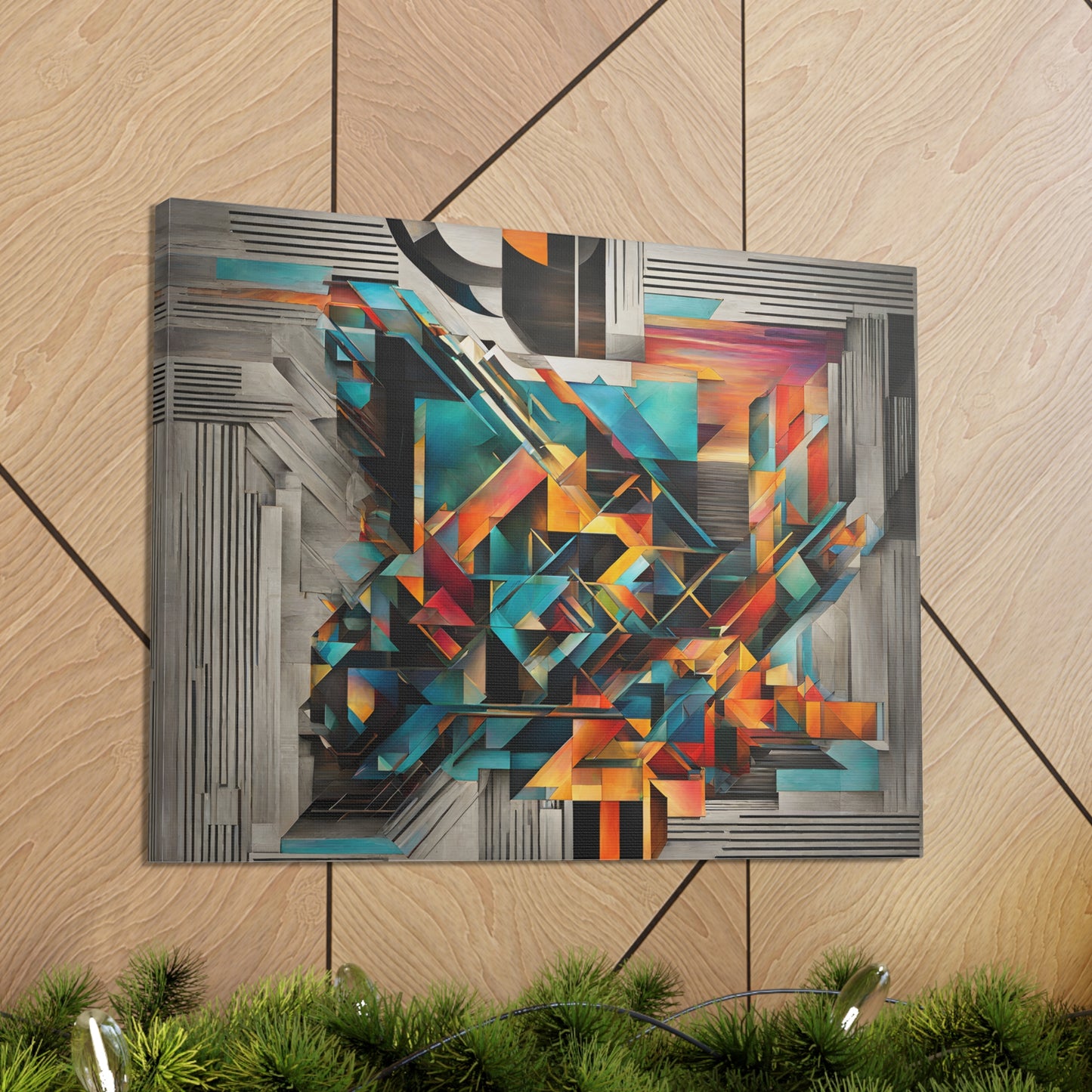 Quantum Bloom: Abstract Wall Décor