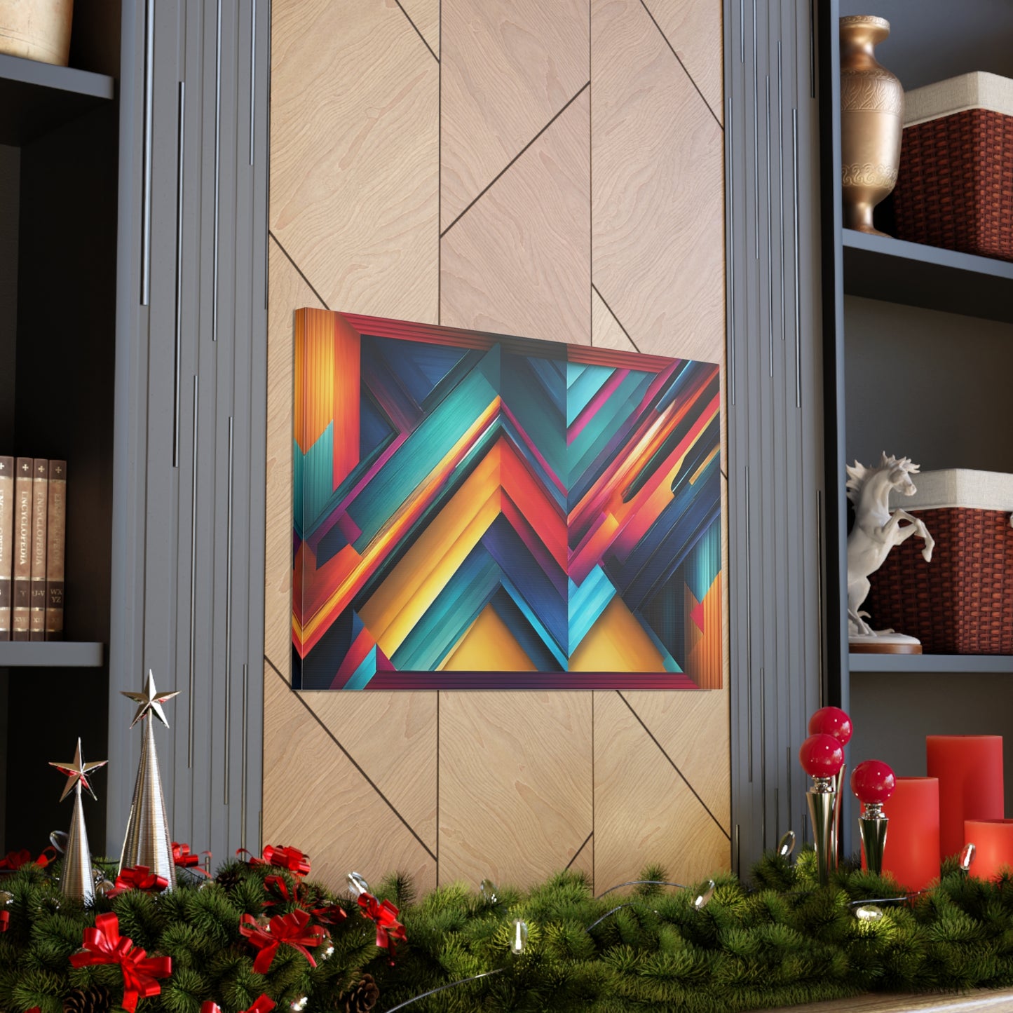 Quantum Mirage: Abstract Wall Décor