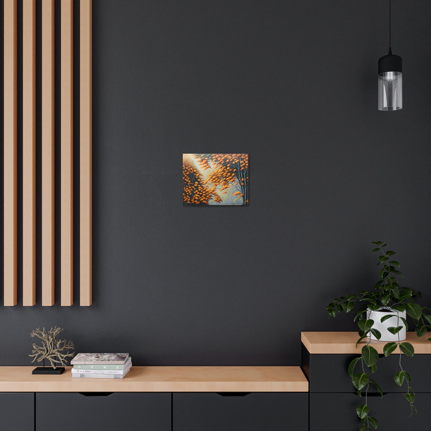 Autumn Fields: Classic Oil Painting Wall Décor