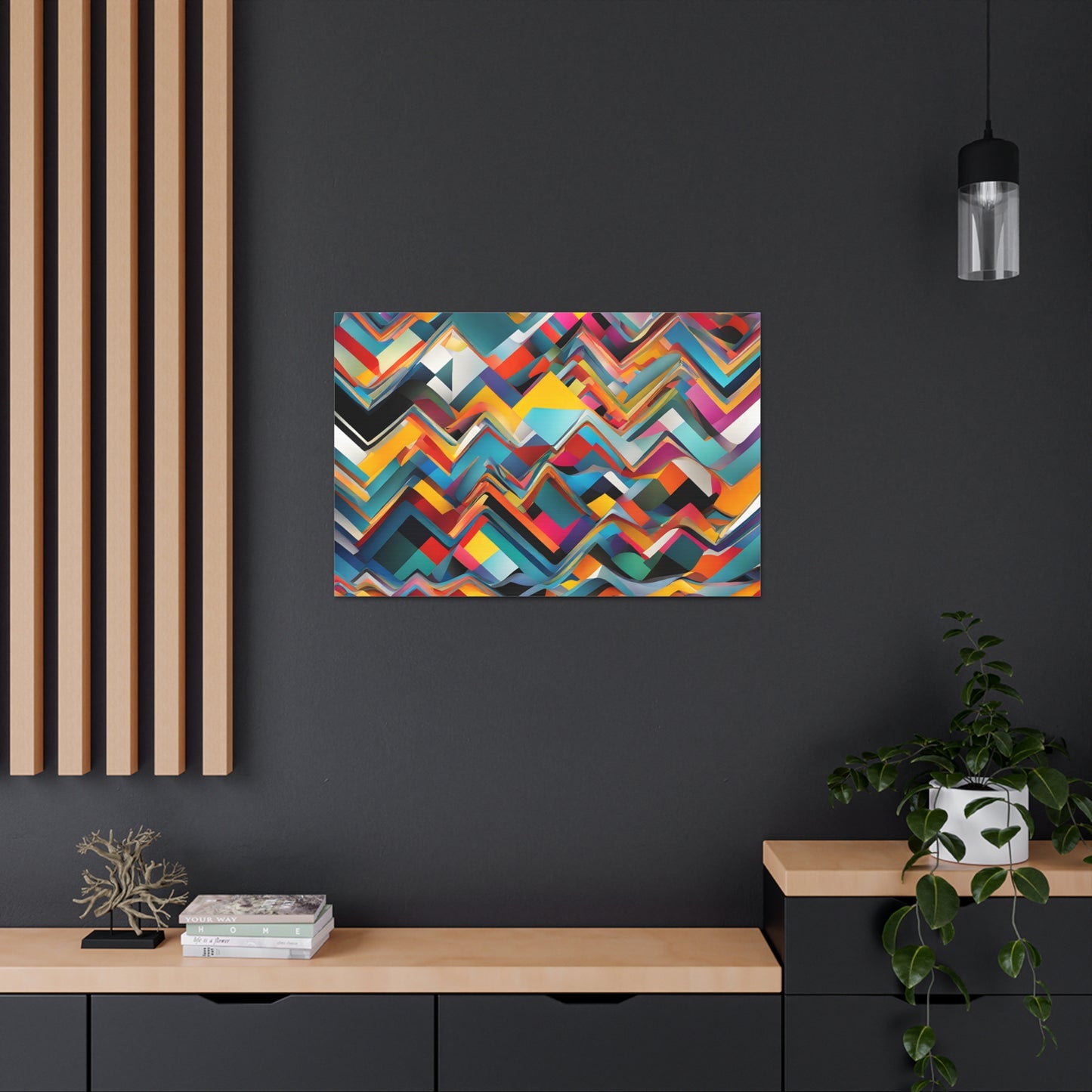 Endless Horizons: Abstract Wall Décor