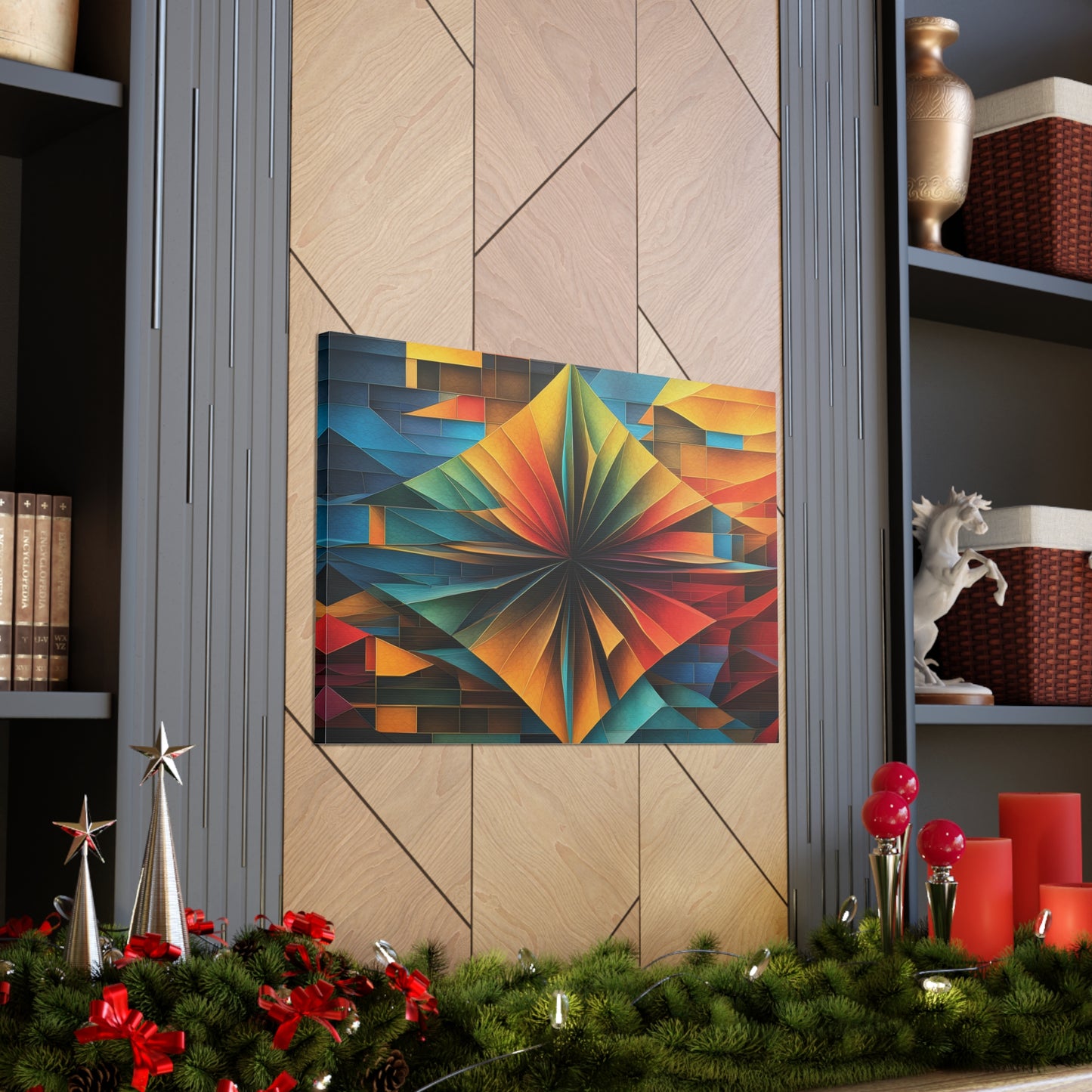 Celestial Mingle: Abstract Wall Décor