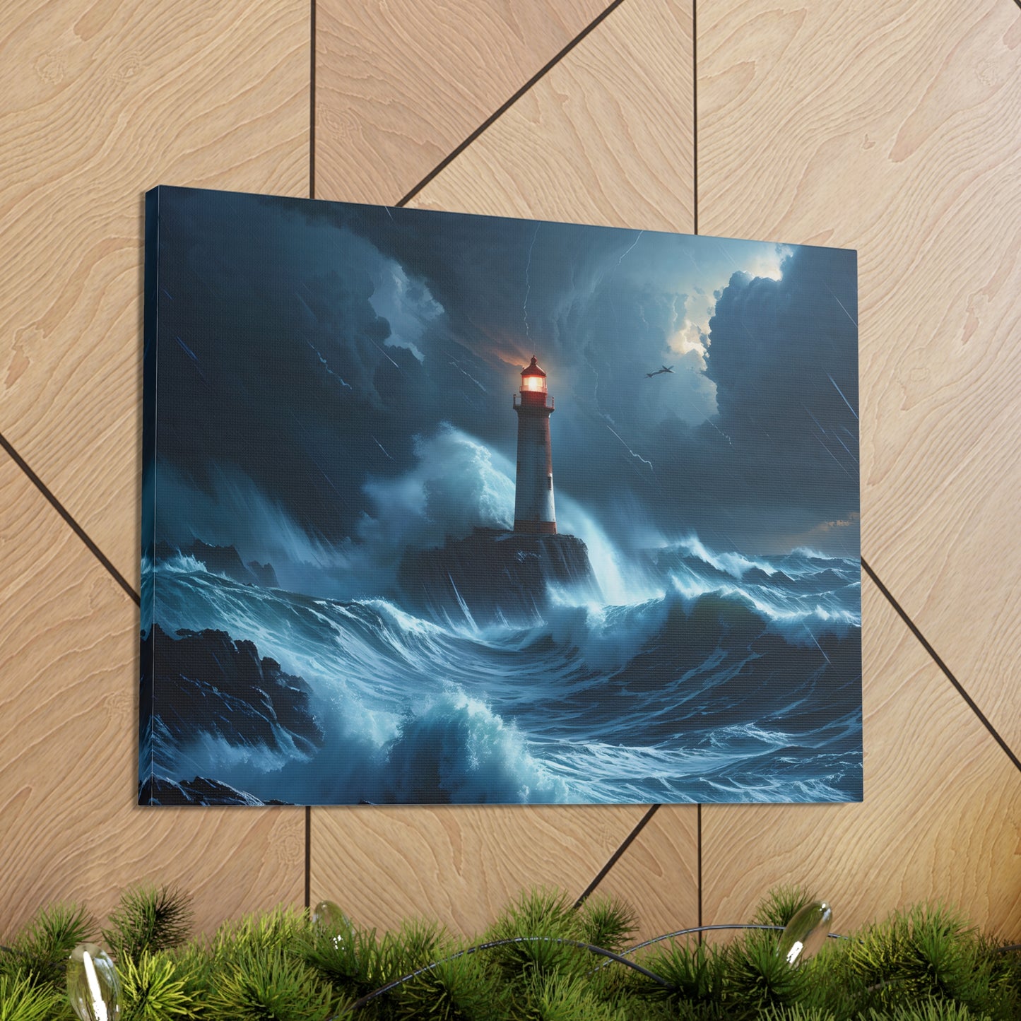 Lighthouse Luminance: Nautical Wall Décor