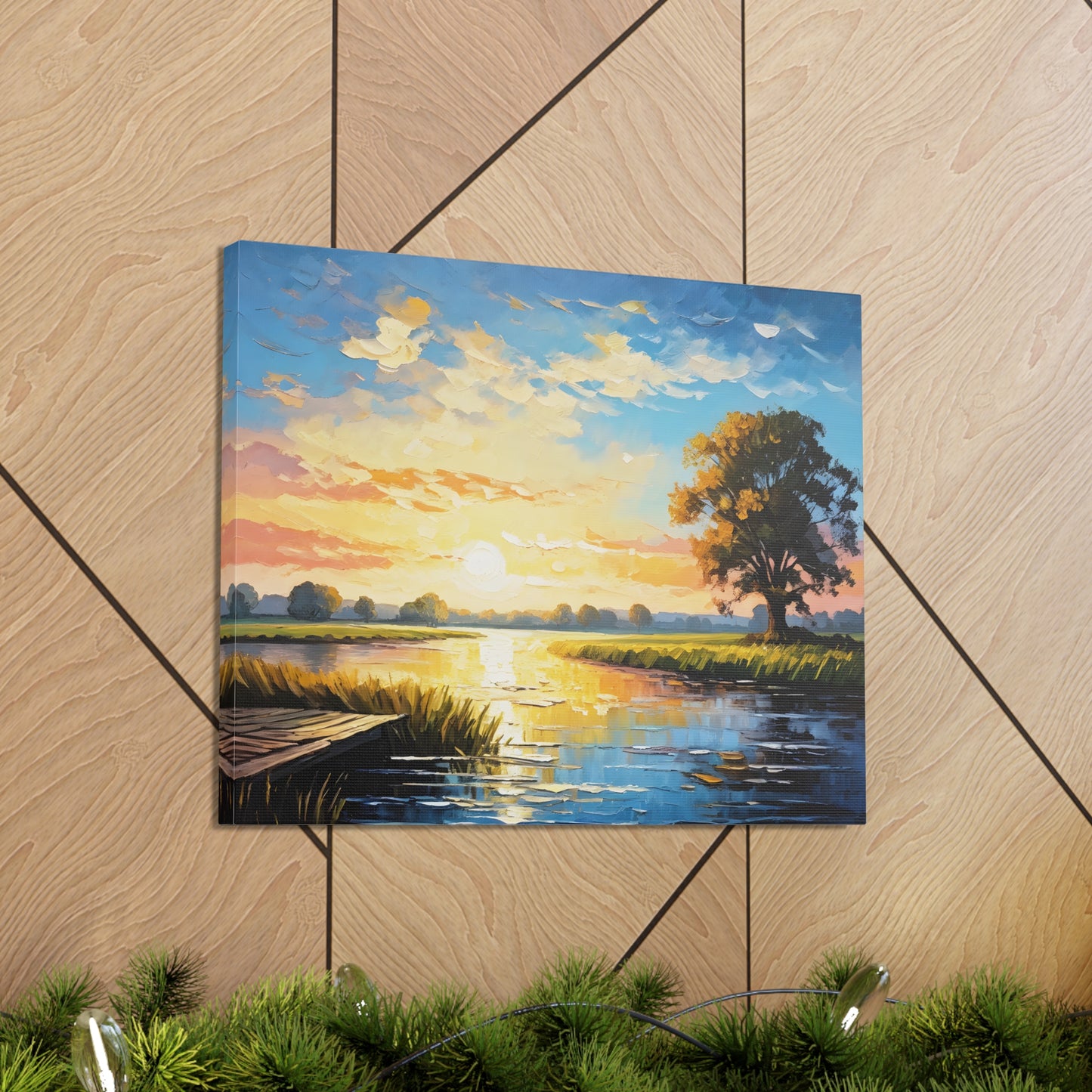 Morning Light: Classic Oil Painting Wall Décor