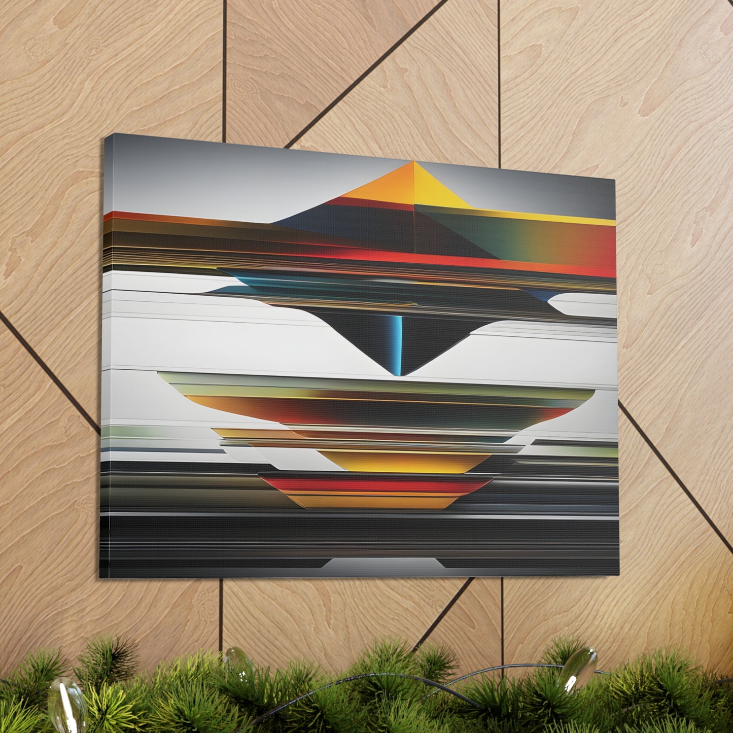 Harmony Waves: Abstract Wall Décor