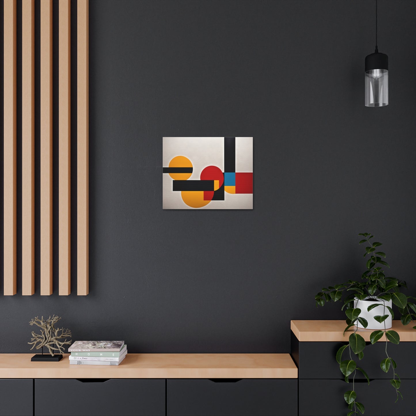 Prismatic Revelry: Abstract Wall Décor