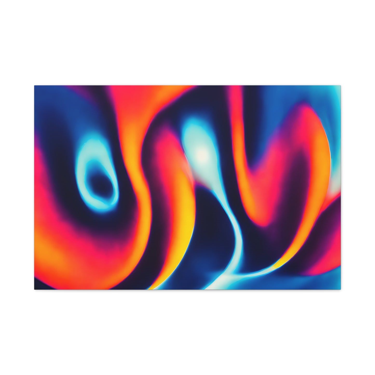 Electric Whirlwind: Abstract Colors Wall Décor