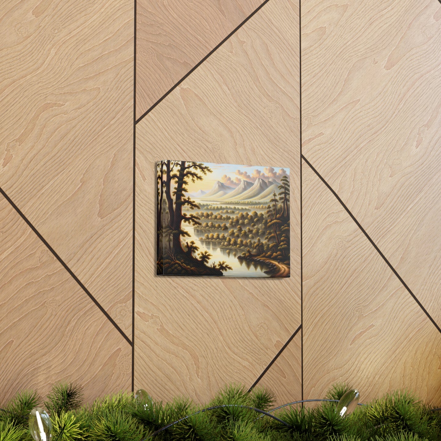 Enchanted View: Classic Oil Painting Wall Décor