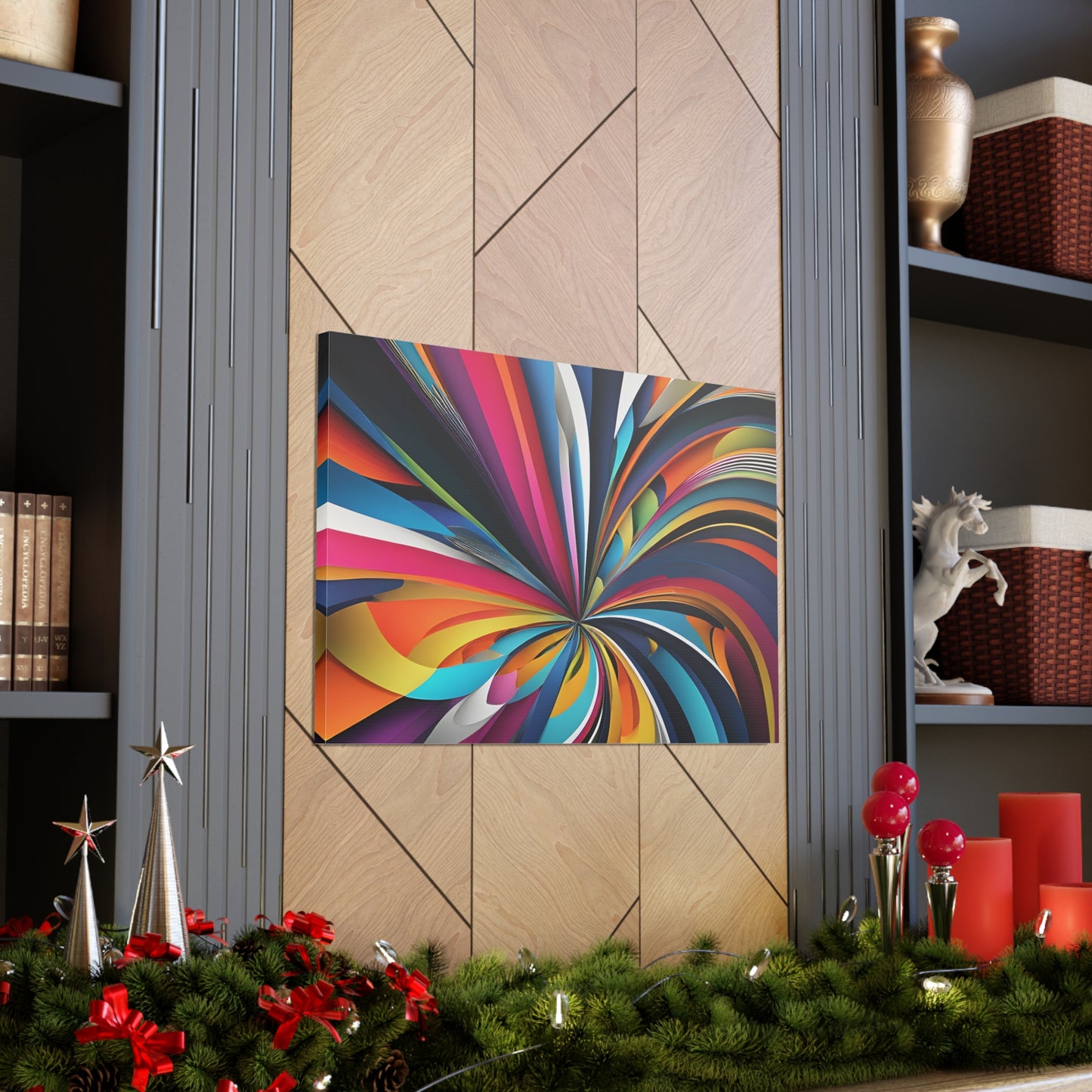 Illusory Whirl: Abstract Wall Décor