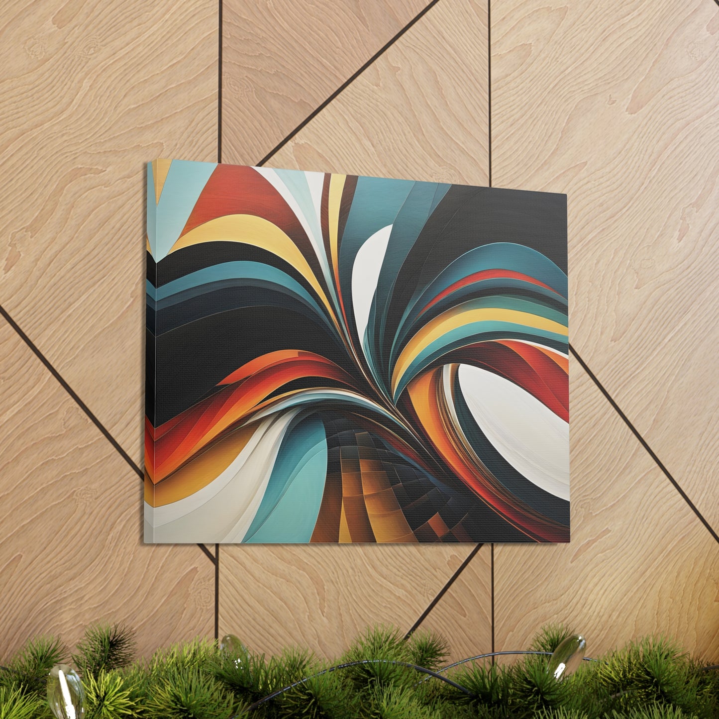 Spectrum Harmony: Abstract Wall Décor