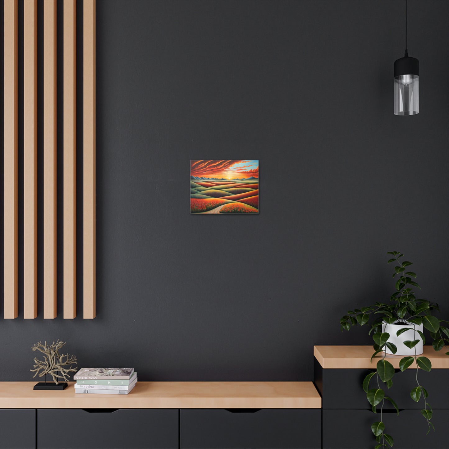 Peaceful Haven: Classic Oil Painting Wall Décor