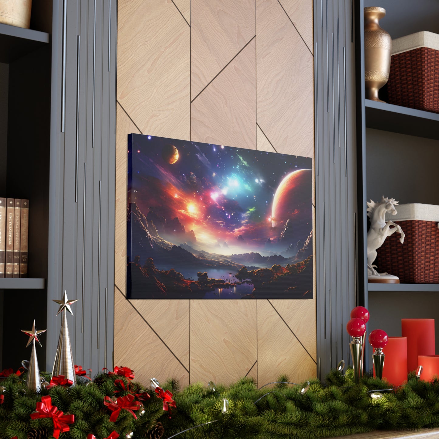 Galactic Gateway: Space Wall Décor