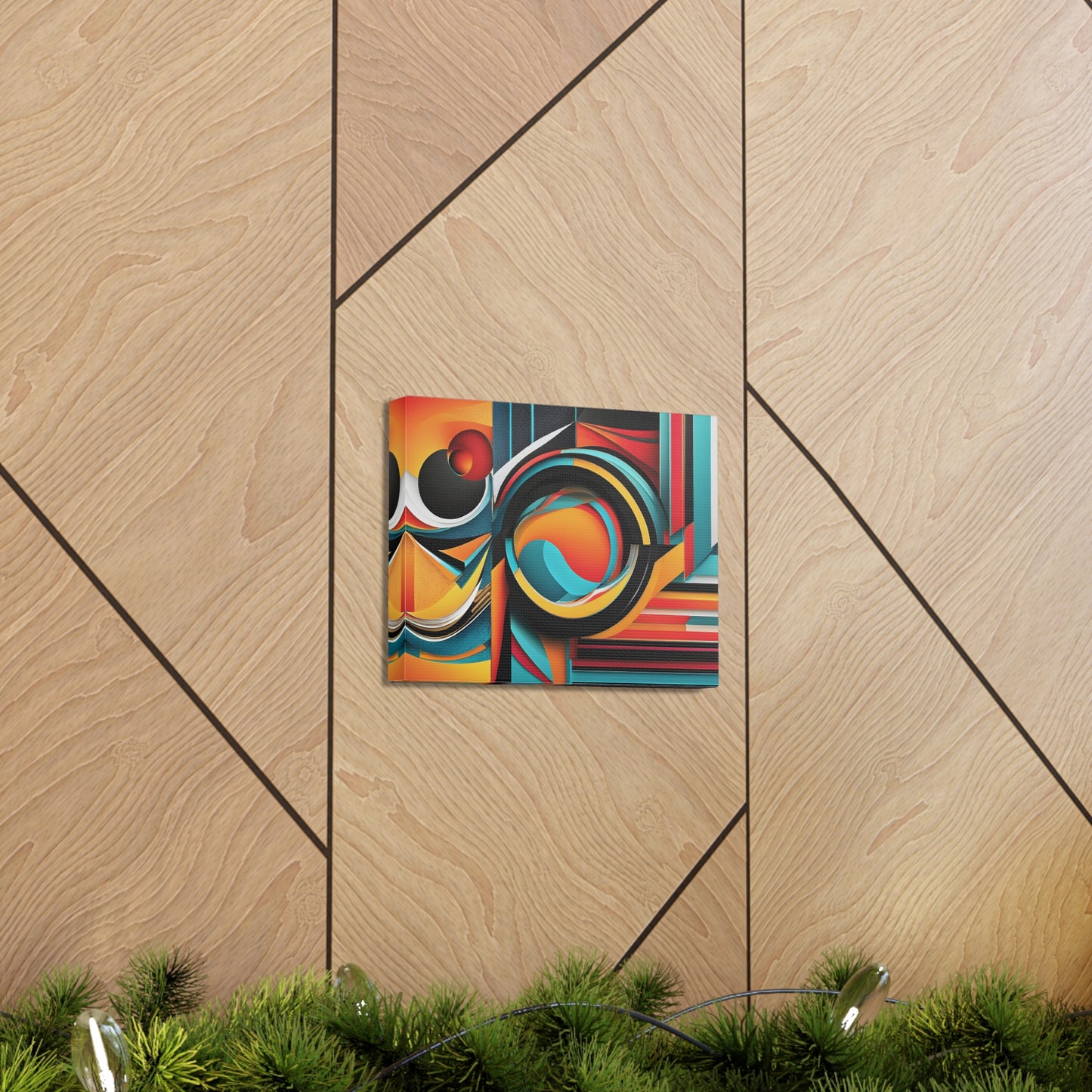 Chromatic Echo: Abstract Wall Décor