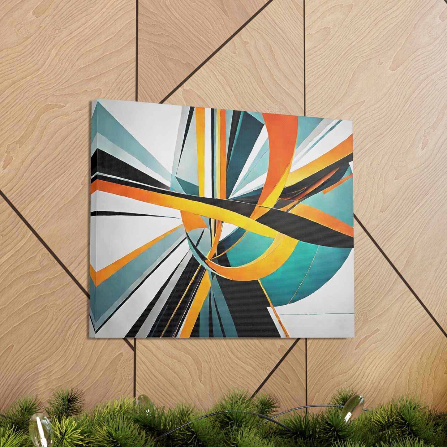 Radiant Rhythms: Abstract Wall Décor