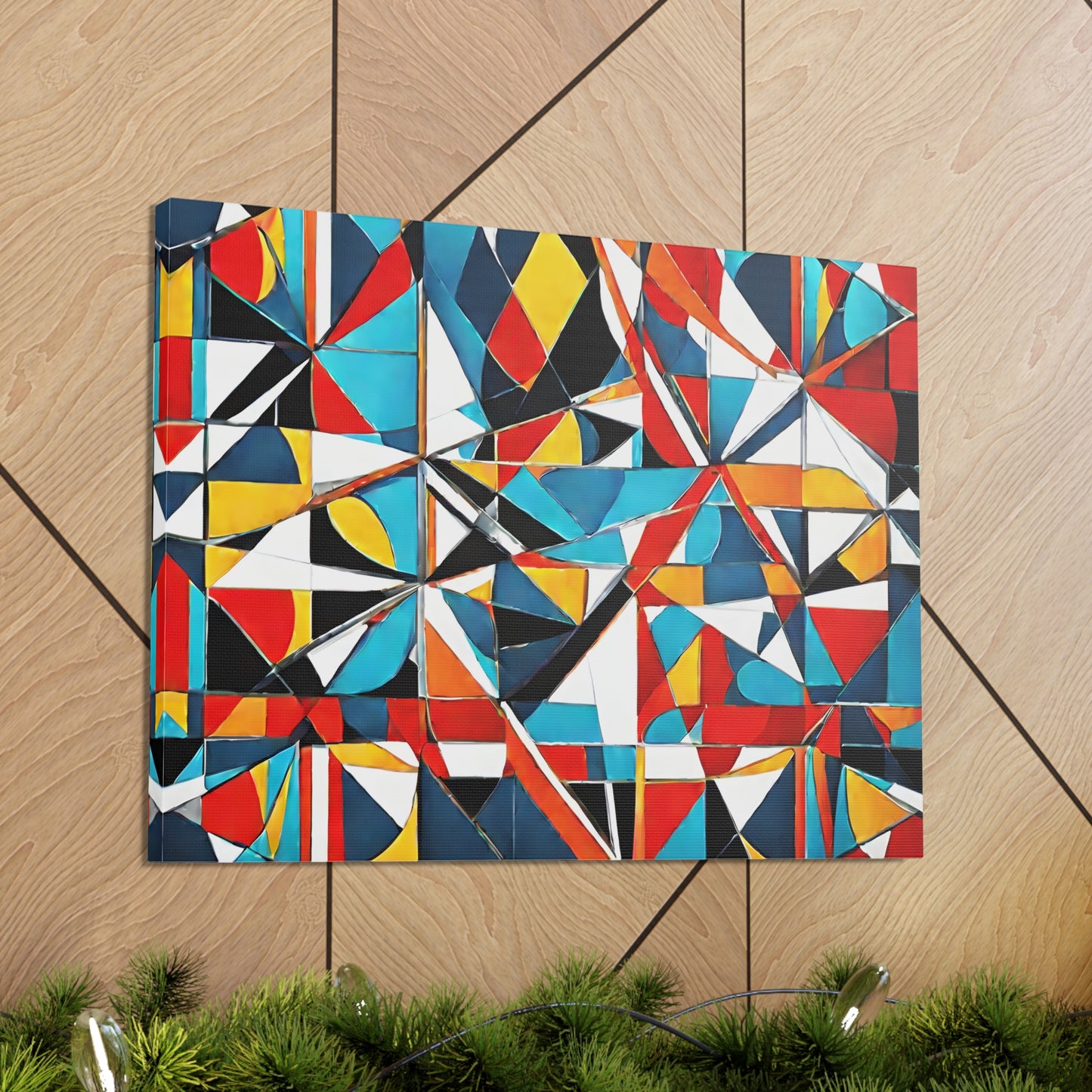 Celestial Reflections: Abstract Wall Décor