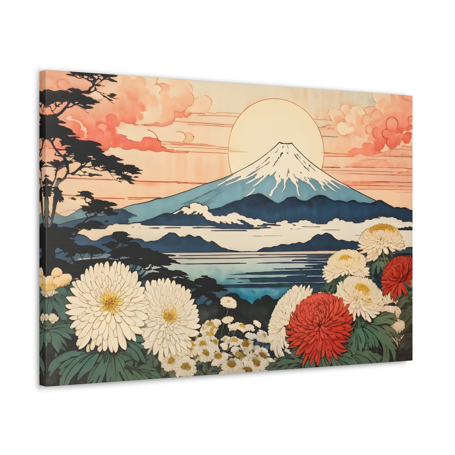 Enchanted Garden: Ukiyo-e Wall Décor