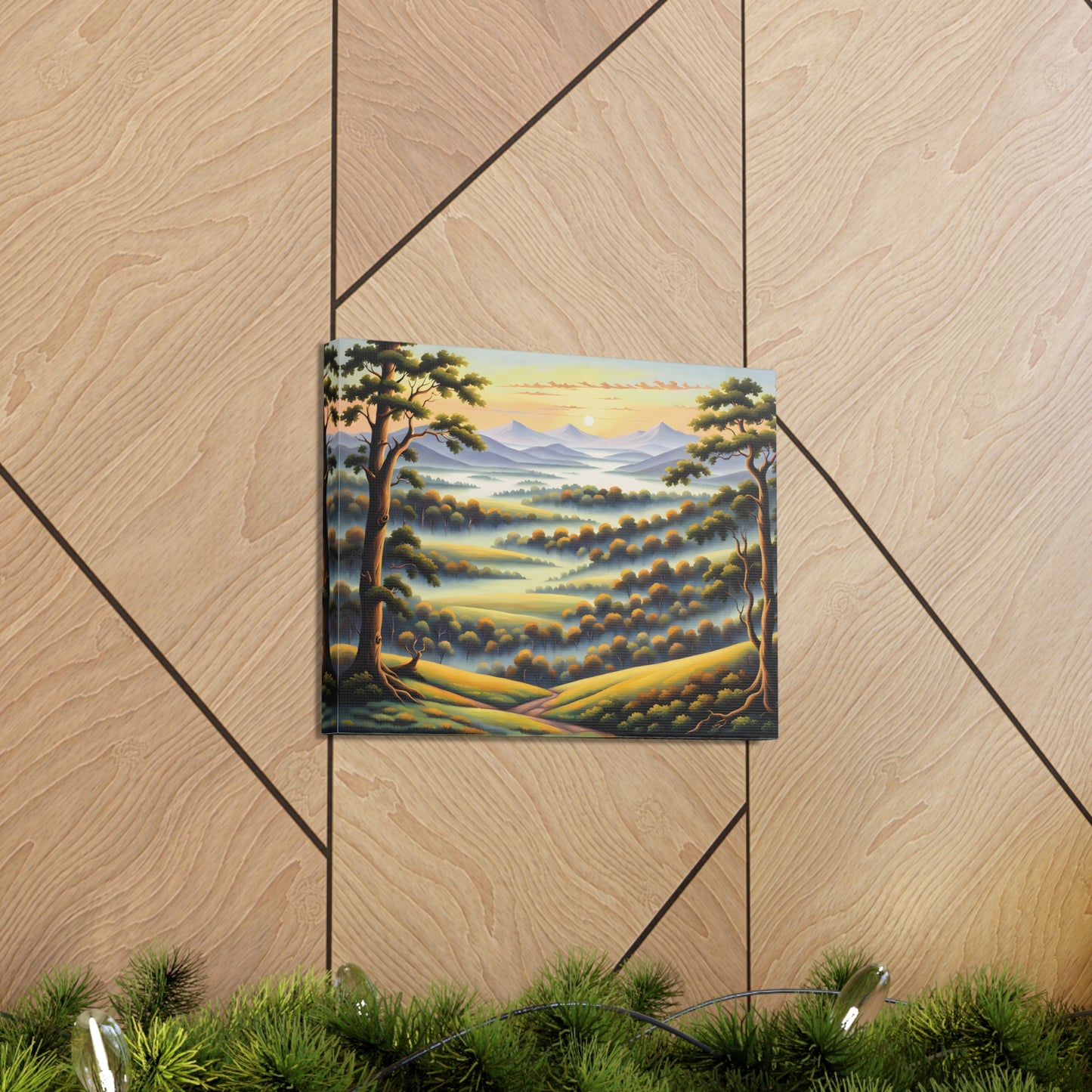 Enchanted Forest: Classic Oil Painting Wall Décor